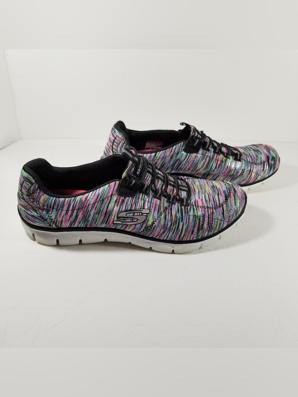 Skechers Empire Rock Around Sneakers Women's 11 Multicolored Relaxed Fit Shoes